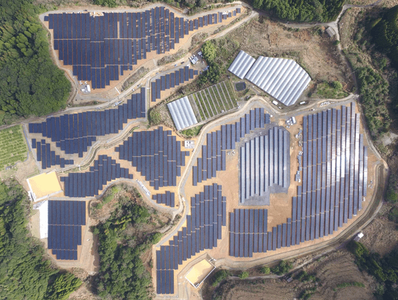 завършен монтаж на Кагошима 7.5MW слънчева електроцентрала
